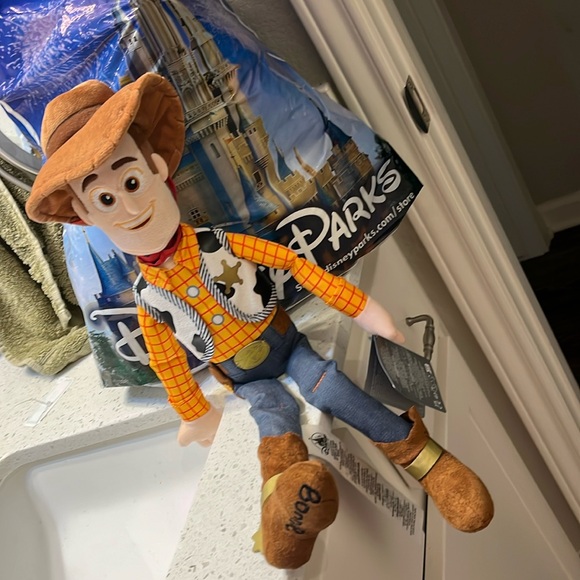 Disney parks woody plush nwt - Picture 1 of 5